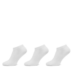 Pepe Jeans Súprava 3 párov kotníkových ponožiek unisex Pepe Jeans Tr 3P PMU30022 White 800