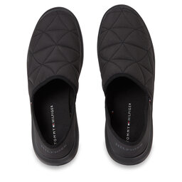 

Тапочки Tommy Hilfiger Hilfiger Warm Hybrid Homeslipper FM0FM04772 Black BDS, Чорний