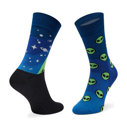 

Високі шкарпетки unisex Zooksy Mixtury Ufo Cиній