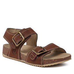 Timberland Basutės Timberland Castle Island 2 Strap TB0A5SZT9311 Dark Brown