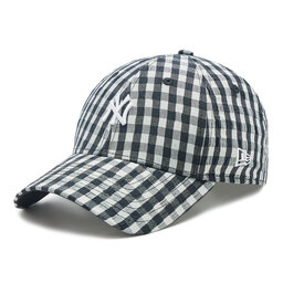 New Era Cepure ar nagu New Era Gingham 60298641 Pelēks