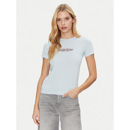 Guess Jeans Guess Jeans Póló W4YI03 J1314 Kék Slim Fit