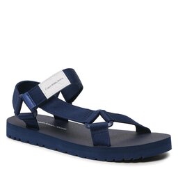 Calvin Klein Jeans Сандали Calvin Klein Jeans Prefresato Webbing Strap Badge YM0YM00639 Rich Navy C71