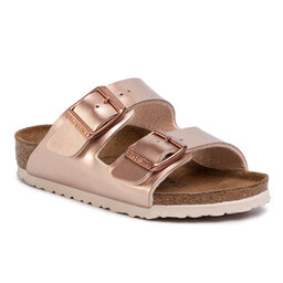 Birkenstock Papucs Birkenstock Arizona Kids 1012478 M Electric Metallic Copper