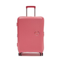 American Tourister Średnia Twarda Walizka American Tourister Soundbox 88473-A039-1INU Sun Kissed Coral