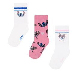 Disney Classics Довгі шкарпетки Disney Classics ACCCS-SS26-102DCLS(3-PACK) Білий