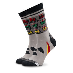 

Високі шкарпетки unisex Heel Tread Time Maachine Сірий