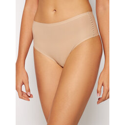 Chantelle Chantelle Бразильські труси з високою талією Soft Stretch C10690 Бежевий