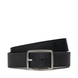 Tommy Hilfiger Vyriškas Diržas Tommy Hilfiger Jeans Buckle 3.5 AM0AM12176 Juoda