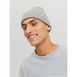 

Шапкa Jack&Jones 12193386 Light Grey Melange 3667196, Сірий