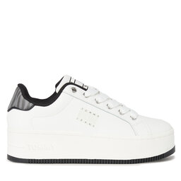 

Снікерcи Tommy Jeans Tjw Flatform Animal Print EN0EN02537 Ecru YBL, Білий