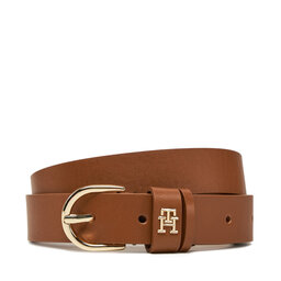 Tommy Hilfiger Ženski pas Tommy Hilfiger Essential Effortless 2.5 AW0AW16836 Rjava