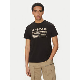 G-Star Raw G-Star Raw Majica Originals D25969-C506 1214 Črna Regular Fit
