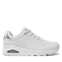 Skechers Sneakers Skechers Uno Shimmer Away 155196/WSL Bianco