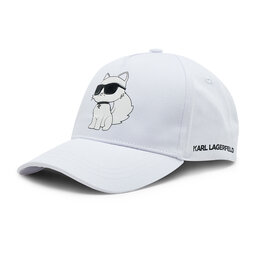 KARL LAGERFELD Șapcă KARL LAGERFELD Z11052 White 10P