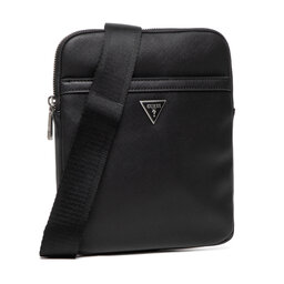 

Плоска сумка Guess Certosa Xbody Flt HMCERT P2223 BLA, Чорний