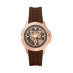 Plein Sport Часовник Plein Sport Touchdown Camo PSFBA0323 Кафяв