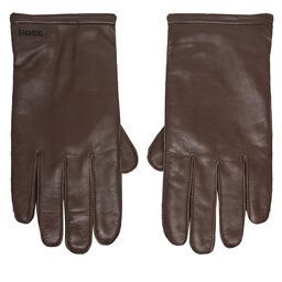 BOSS Guanti da uomo Boss Kranton 50526680 Marrone