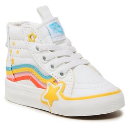Vans Sneakers Vans Sk8-Hi Zip Rainbow Star VN000BVNAHP1 True White/Multi