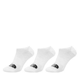 The North Face 3 pares de calcetines tobilleros para hombre The North Face NF0A8BRA Blanco