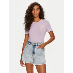 Versace Jeans Couture Versace Jeans Couture Camiseta 76HAHT02 Violeta Slim Fit