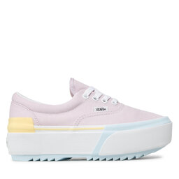

Кросівки Vans Era Stacked VN0A4BTO24D1 (Pastel) Multi/True White, Рожевий