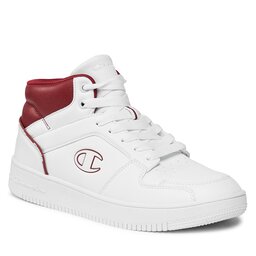 Champion Sneakersy Champion Rebound 2.0 Mid Mid Cut Shoe S21907-WW011 Wht/Red