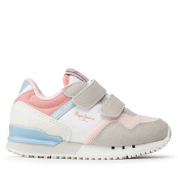 

Снікерcи Pepe Jeans London One Gk PGS30538 Pink 325, Бежевий