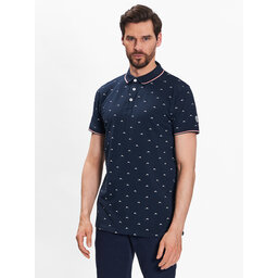INDICODE INDICODE Polo marškinėliai Dolphin 40-948 Tamsiai mėlyna Regular Fit