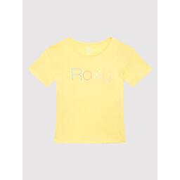Roxy Roxy T-shirt Short Sleeve ERGZT03845 Giallo Regular Fit