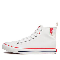 

Кеди Big Star Shoes JJ174071 White/Red, Білий