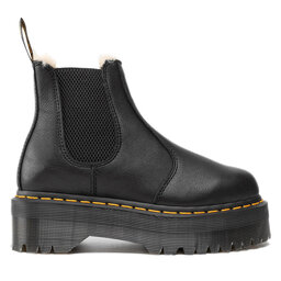 Dr. Martens Kotníková obuv s elastickým prvkem Dr. Martens 2976 Quad Fl 25635001 Černá
