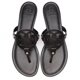 Tory Burch В'єтнамки Tory Burch Miller 11744 Чорний