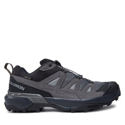 Salomon Trekkingschuhe Salomon X Ultra 360 Leather Gore-Tex L47571400 Grau