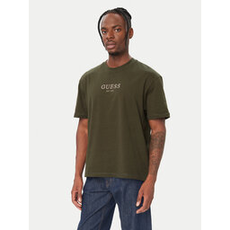 Guess Guess T-Shirt M6BI55 K6192 Dunkelgrün Oversize