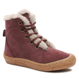 Froddo Schnürschuhe Froddo Minni Suede G2110125-1 S Bordeaux 1