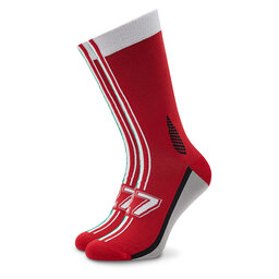 Heel Tread Calcetines altos para hombre Heel Tread 126C2 Rojo