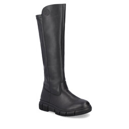 Rieker Čižmy Rieker X3451-01 Schwarz / Schwarz 01