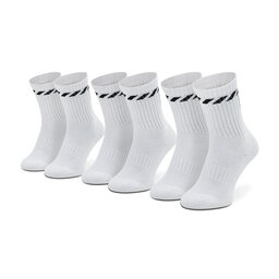 Helly Hansen 3 pares de calcetines cortos unisex Helly Hansen Cotton Sport Sock 3Pk 67479 White 001