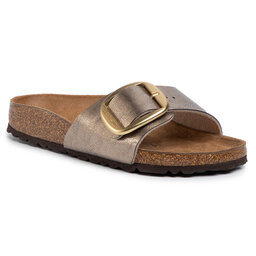 

Шльопанці Birkenstock Madrid Big Buckle 1016237 Graceful Taupe, Коричневий