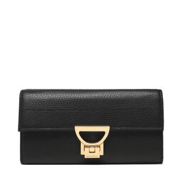 Coccinelle Голям дамски портфейл Coccinelle MD5 Arlettis E2 MD5 11 46 01 Черен