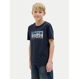 Jack&Jones Junior Jack&Jones Junior Marškinėliai Colton 12269809 Tamsiai mėlyna Regular Fit