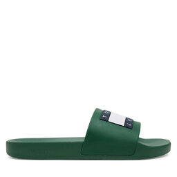 Tommy Jeans Pantoletten Tommy Jeans Tommy Jeans Pool Slide Ess EM0EM01191 Grün