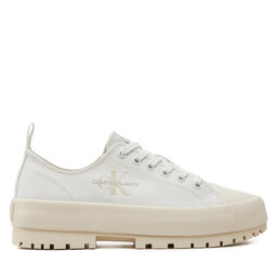 Calvin Klein Jeans Scarpe da ginnastica Calvin Klein Jeans Lugged Hybrid Laceup Ml Mtr YW0YW01505 Bianco