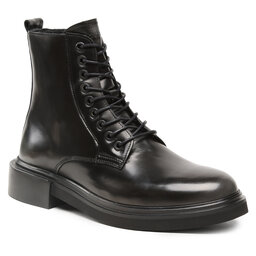 Calvin Klein Ilgaauliai Calvin Klein Lace Up Boot HM0HM01028 Black/Magnet 0GM
