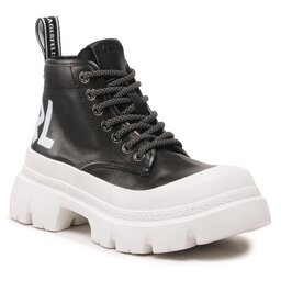 KARL LAGERFELD Botine KARL LAGERFELD KL43520 Black Lthr