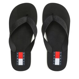 Tommy Jeans Infradito Tommy Jeans Tjw Flag Eva Beach Sandal EN0EN02194 Nero