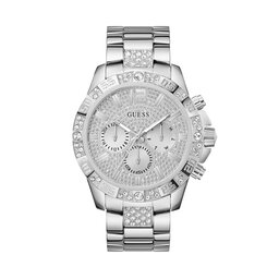 Guess Zegarek Guess GW0796G1 Srebrny