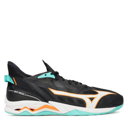 Mizuno Batai uždaroms aikštelėms Mizuno Wave Phantom 4 X1GA2350 Juoda
