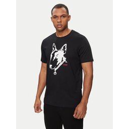 HUGO Hugo T-Shirt Dammock 50504916 Schwarz Regular Fit